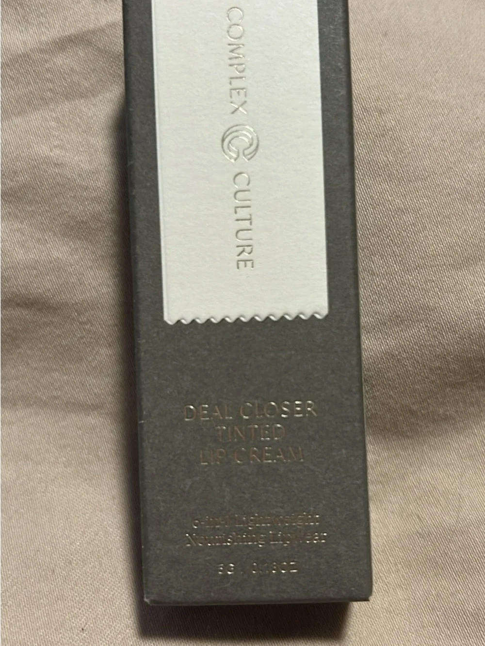 Complex Culture Deal Closer Tinted Lip Cream — Mauve/Nude